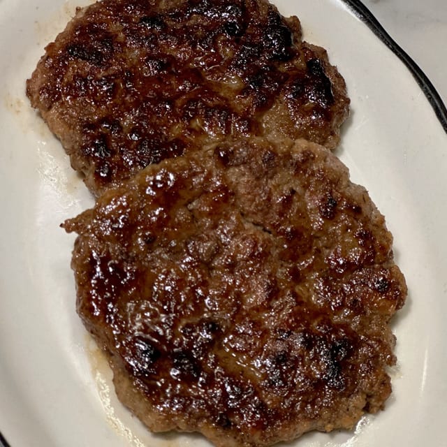 Housemade Maple Bacon Breakfast Sausage.