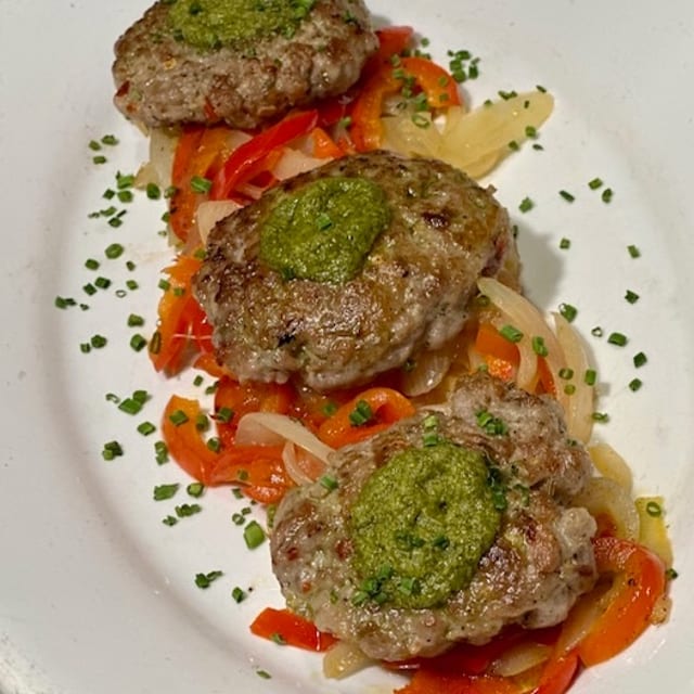 Chicken & Provolone Meatballs.