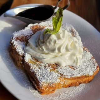 Mixed Berries & Mascarpone Stuffed French Toast
