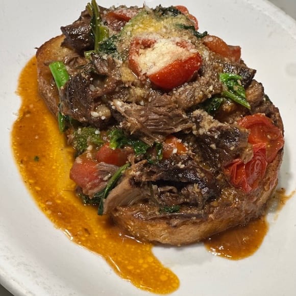 Braised Short Rib Toast.