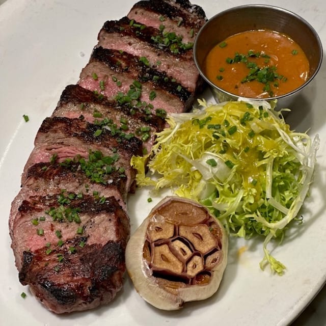 12oz Strip Steak.