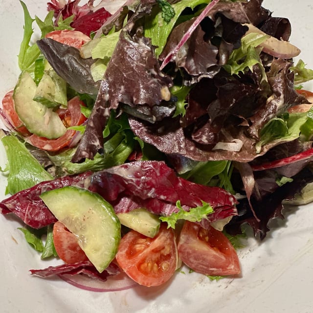 Mixed Green Salad.