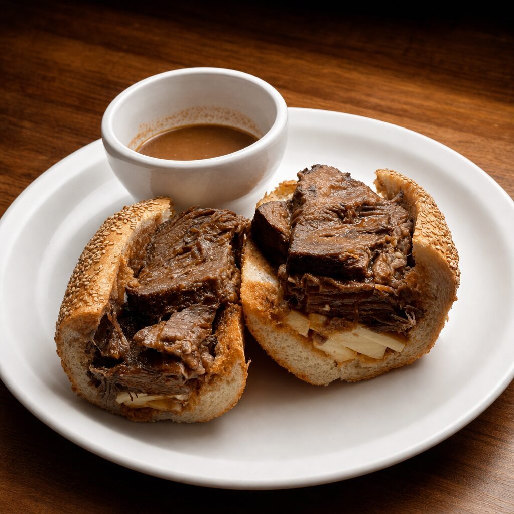 Short Rib French Dip.