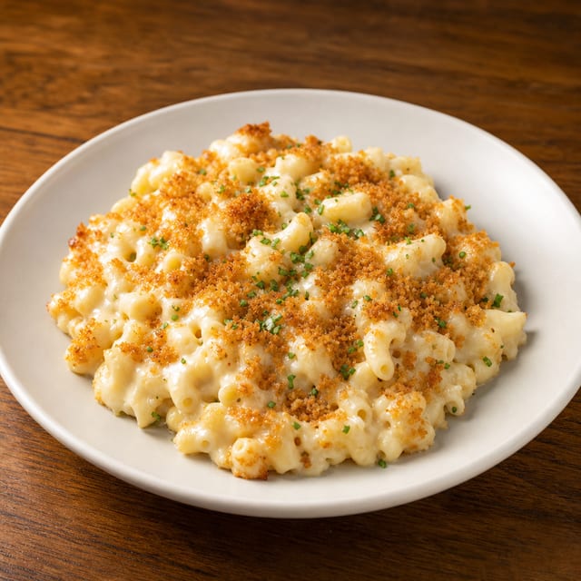 Smoked Gouda Mac & Cheese (Serves 4).
