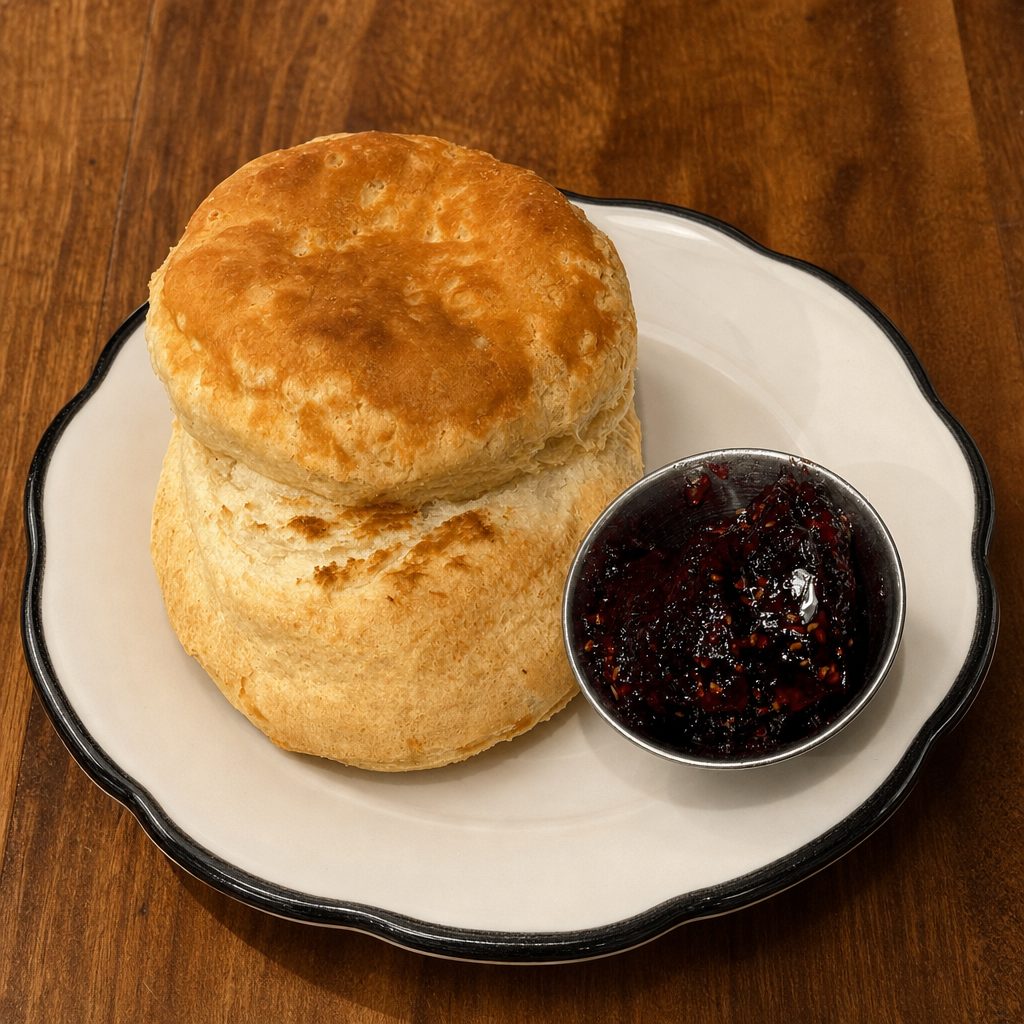 Basket of Biscuits.
