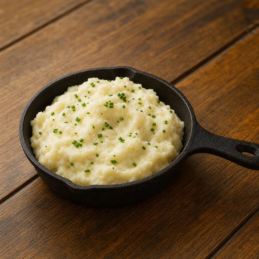 Buttery Mashed Potatoes.