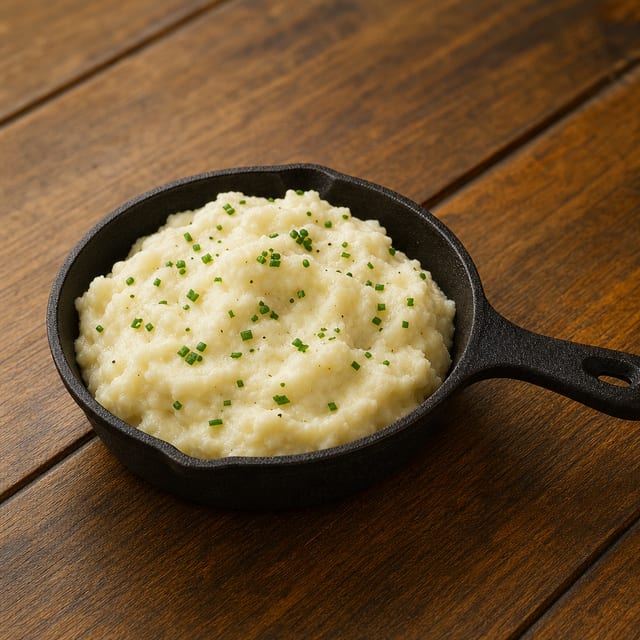 Buttery Mashed Potatoes.