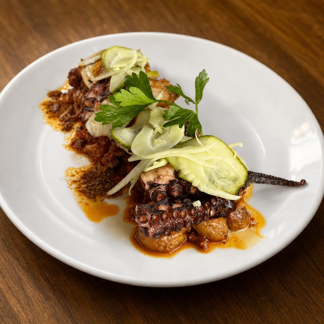 Grilled Octopus.