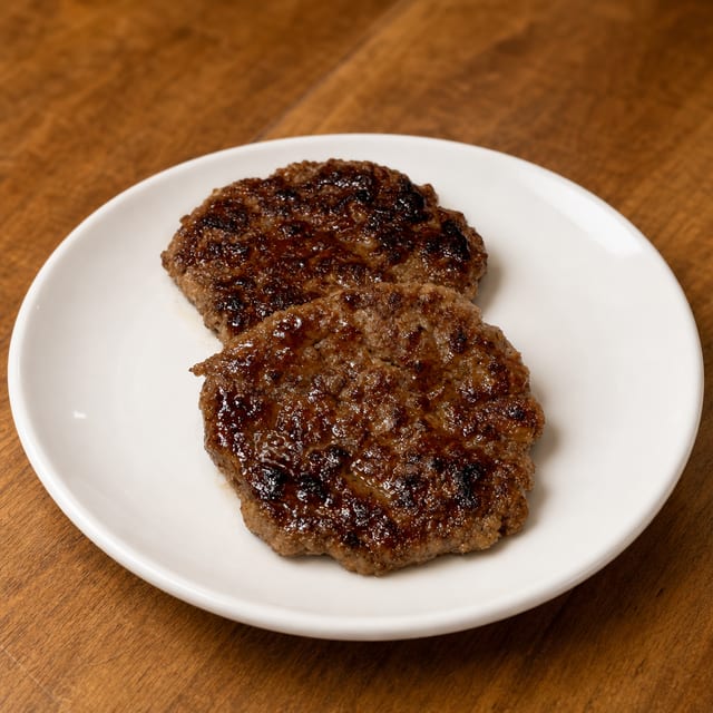 Housemade Maple Bacon Breakfast Sausage.