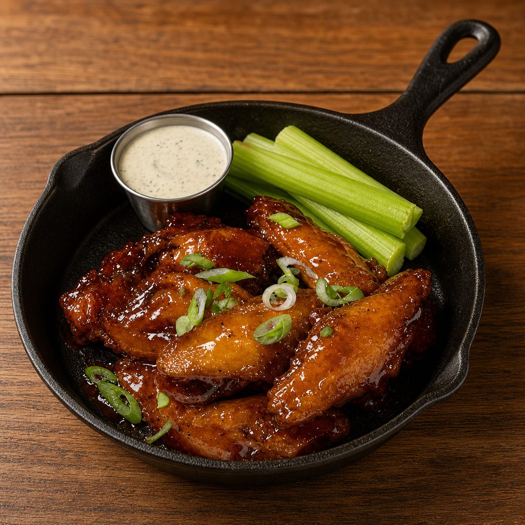 Smoked Chicken Wings.
