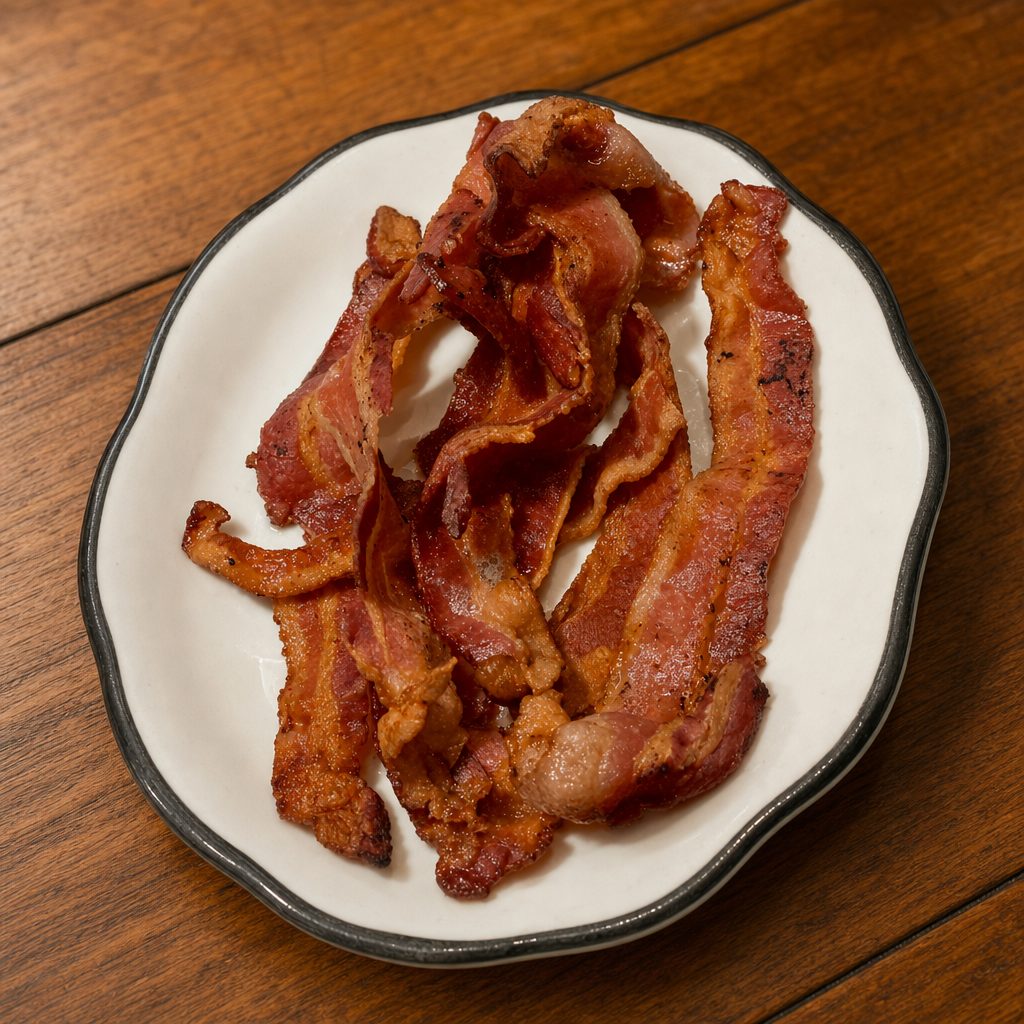 Applewood-Smoked Bacon.